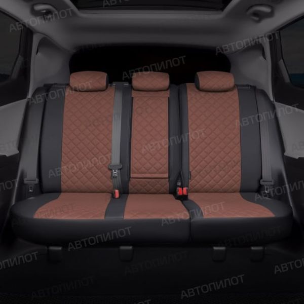 Чехлы Автопилот Экокожа Ромб на Jaecoo J7 (2023+)