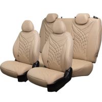 Чехлы Премиум Экокожа Байрон Президент|Жук на Chevrolet Rezzo (2004-2008)