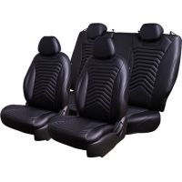 Чехлы Премиум Экокожа Байрон Президент|Жук на Chevrolet Rezzo (2004-2008)