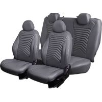 Чехлы Премиум Экокожа Байрон Президент|Жук на Chevrolet Rezzo (2004-2008)