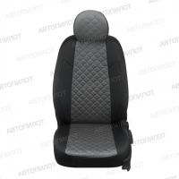 Чехлы Автопилот Алькантара Ромб на Jaecoo J7 (2023+)