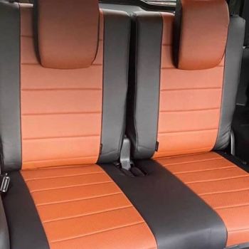 Авточехлы Автопилот Черный коричневый цвет