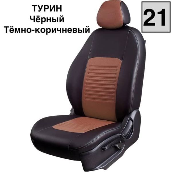 Чехлы Экокожа Турин Классик на Daewoo Espero 1993-1999